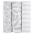 Ely’s & Co 3 Pack Cotton Muslin Swaddle Blanket – Classic grey