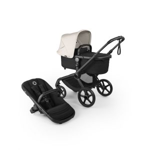 Bugaboo Fox 5 Renew Complete Stroller - BLACK/HERITAGE BLACK/MISTY WHITE