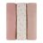 Ely’s & Co 3 Pack Cotton Muslin Swaddle Blanket – Pink floral