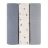 Ely’s & Co 3 Pack Cotton Muslin Swaddle Blanket – Nautical Blue