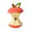 Oli&Carol Organic Rubber Teether – Apple