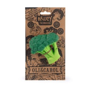 Oli&Carol Organic Rubber Teether - Broccoli