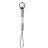 Adora Pacifier Clip – Graphite