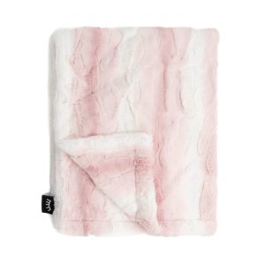 Winx & Blinx Plush Minky Baby Blanket - Ombre blush